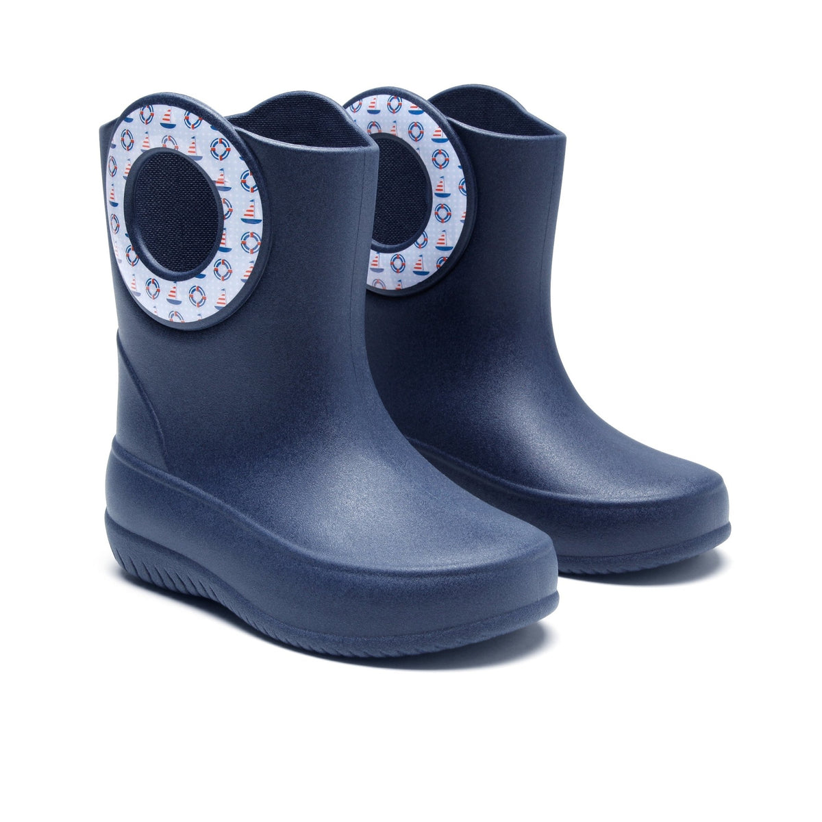 Navy Kendall Toddler Rain Boot | Slip-Resistant | Made in USA