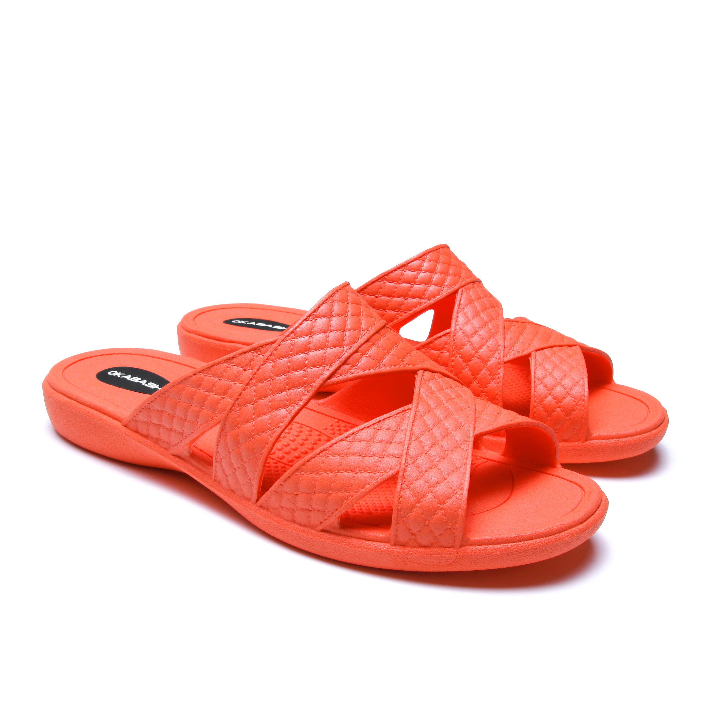 Cross Strap, Eco-Friendly Women's Sandal, Made in USA