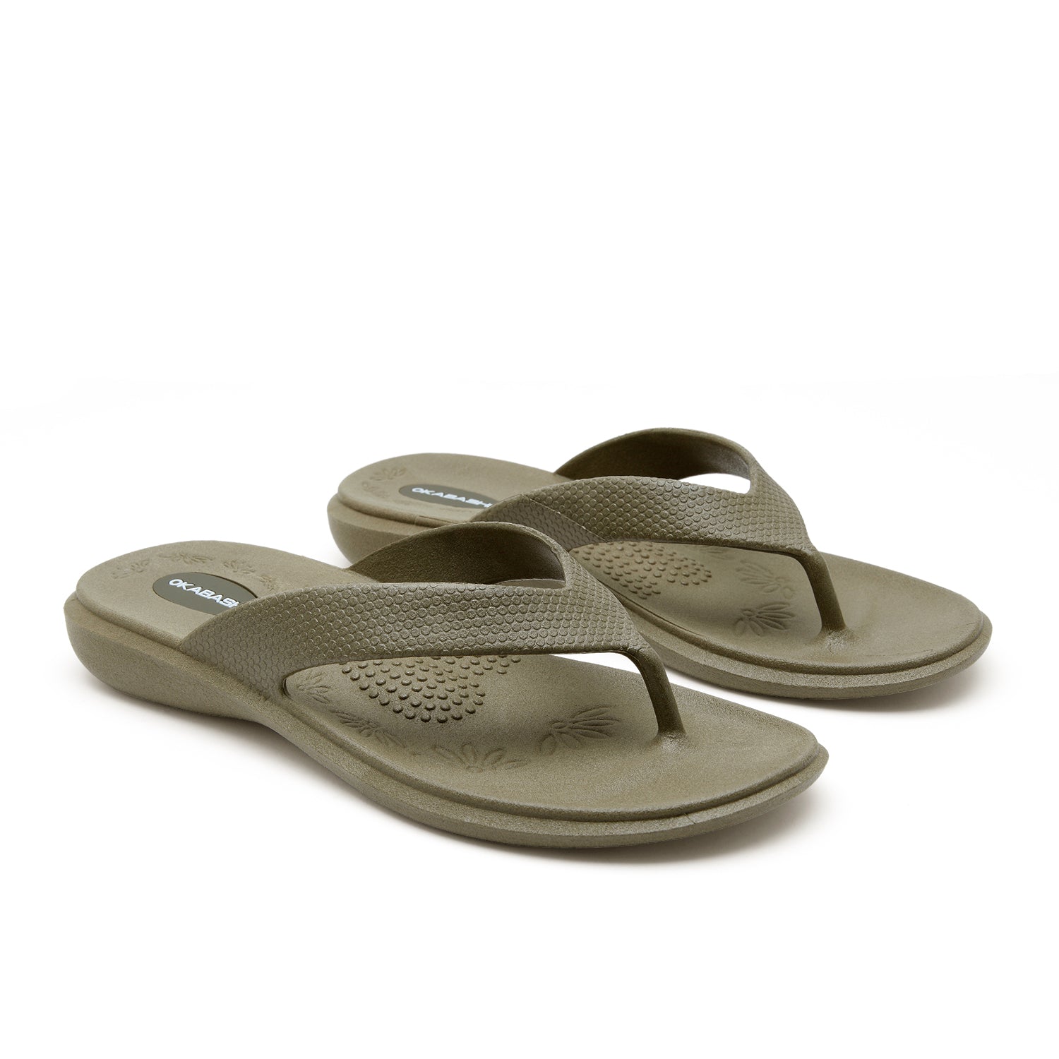 Okabashi fashion rubber sandals