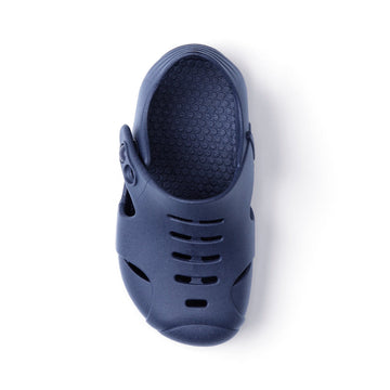 Navy Blue Toddler Camp Clog | Shoe – USA Made | Slip-Resistant in Okabashi